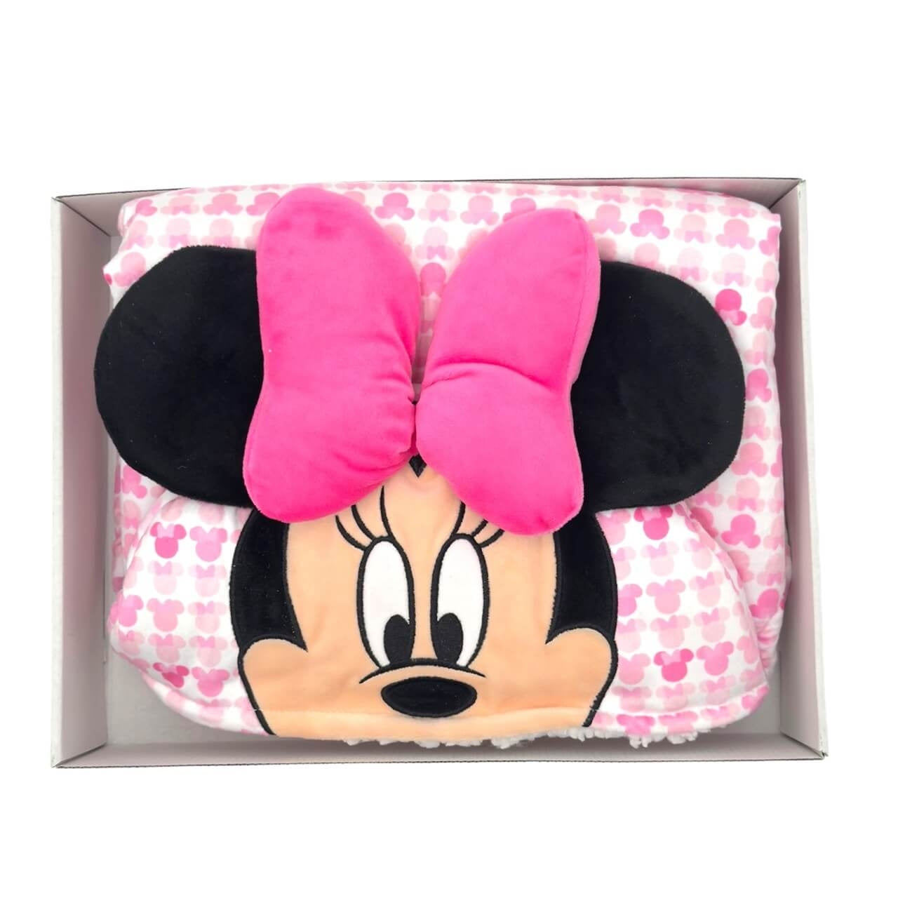 Sac de couchage Minnie Mouse en corail Disney