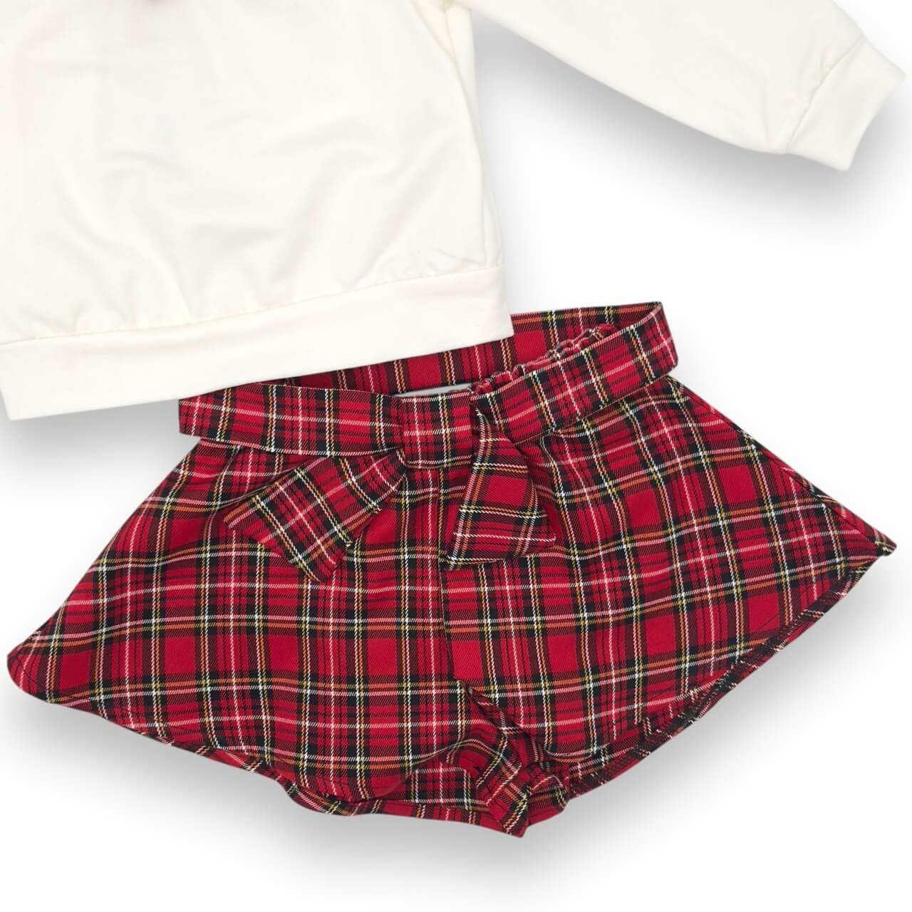 Tenue bébé fille chaude en coton