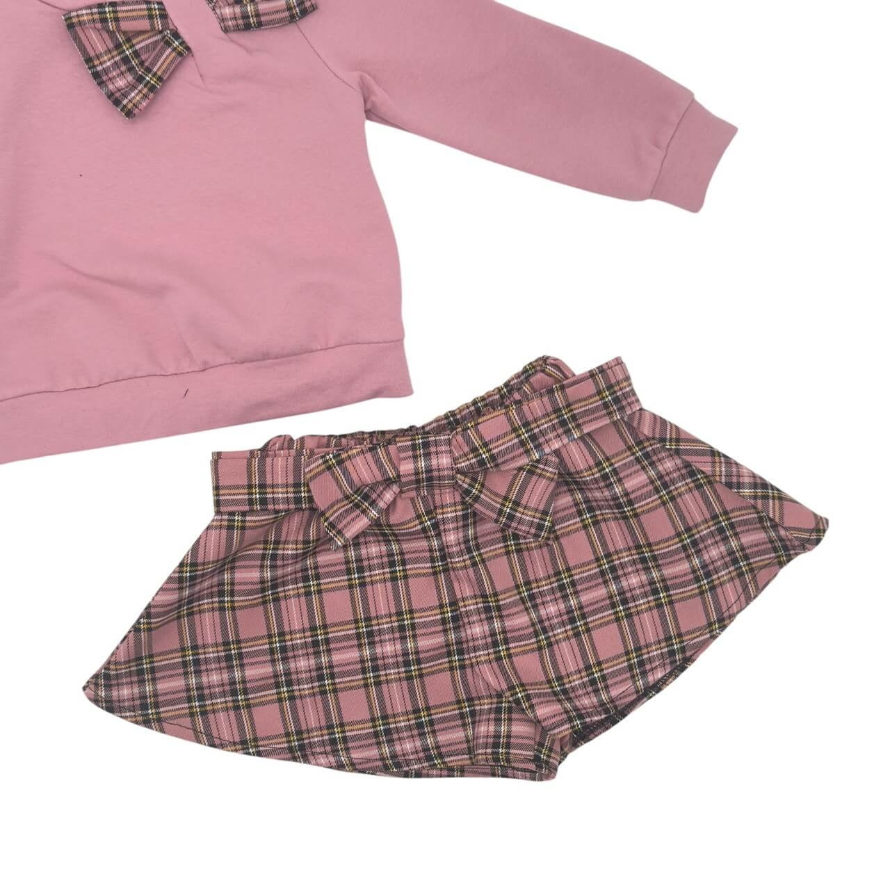 Tenue bébé fille chaude en coton