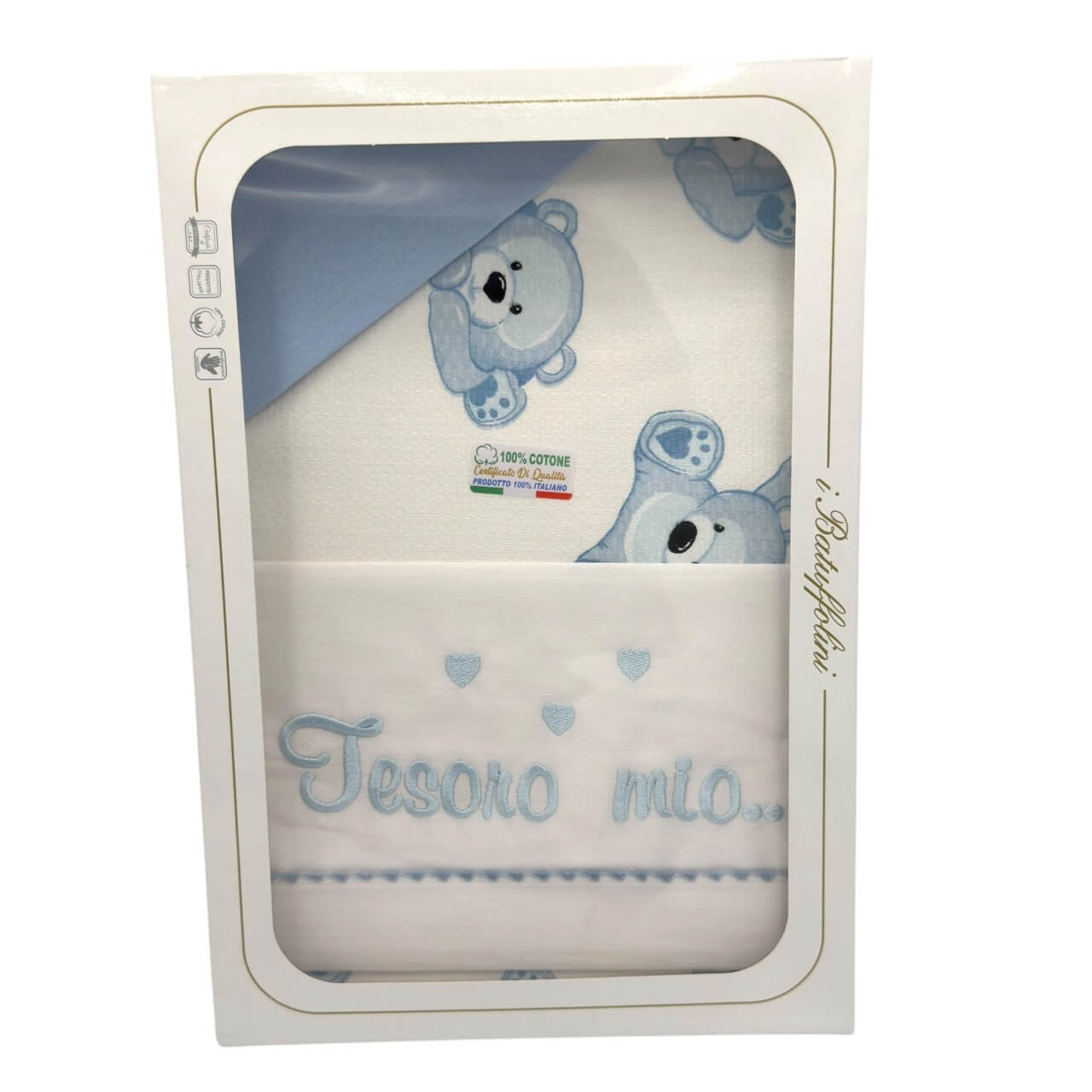 Draps complets + couverture en coton pour poussette