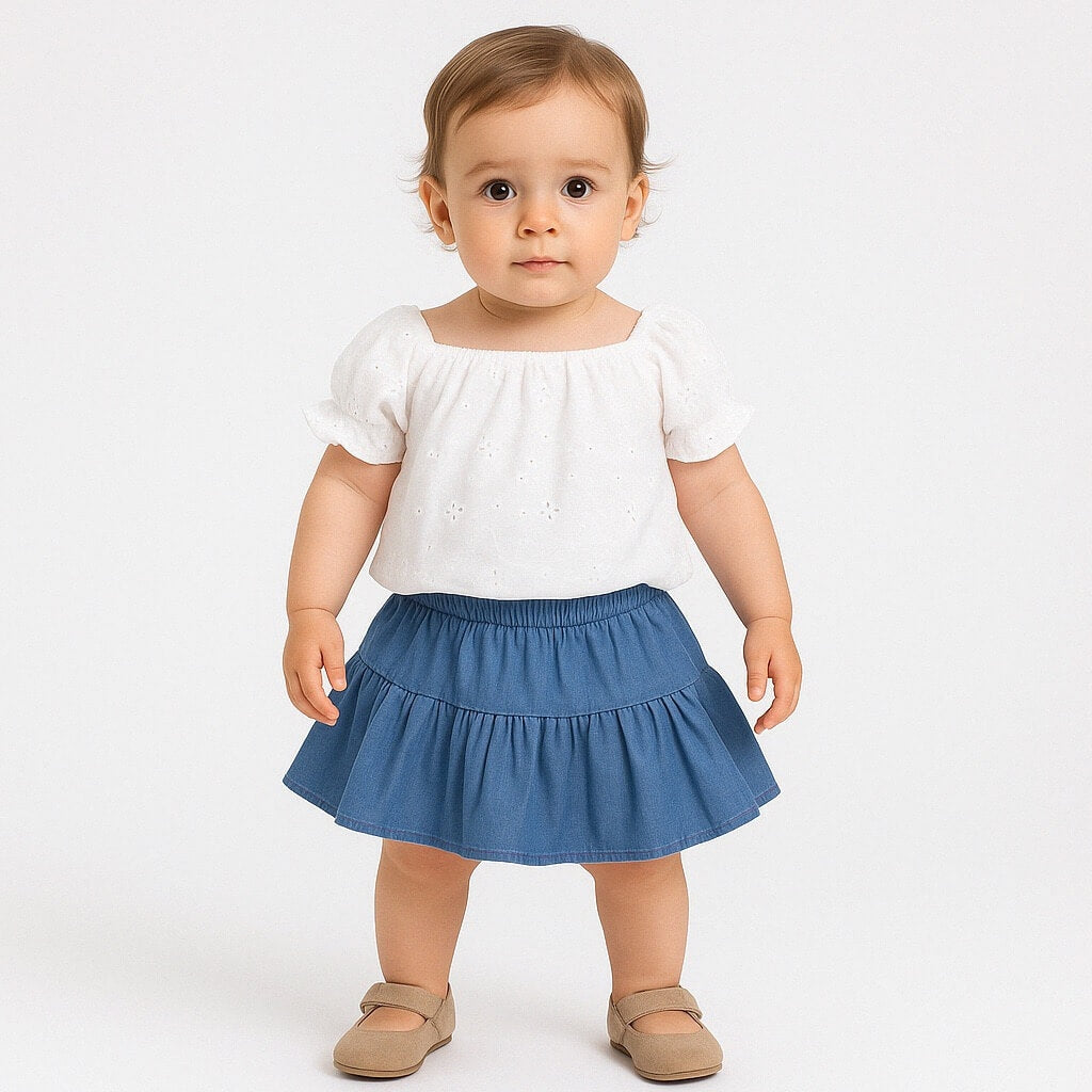 Ensemble bébé fille San Gallo