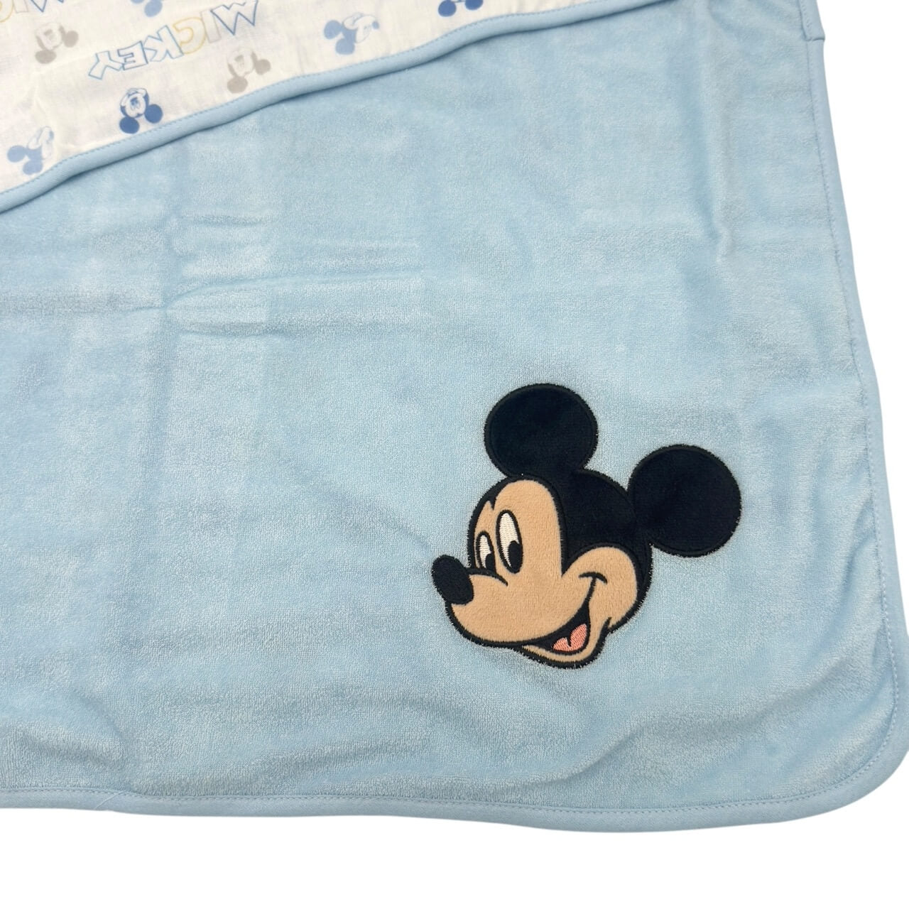 Couverture bébé Disney avec broderie Mickey Mouse