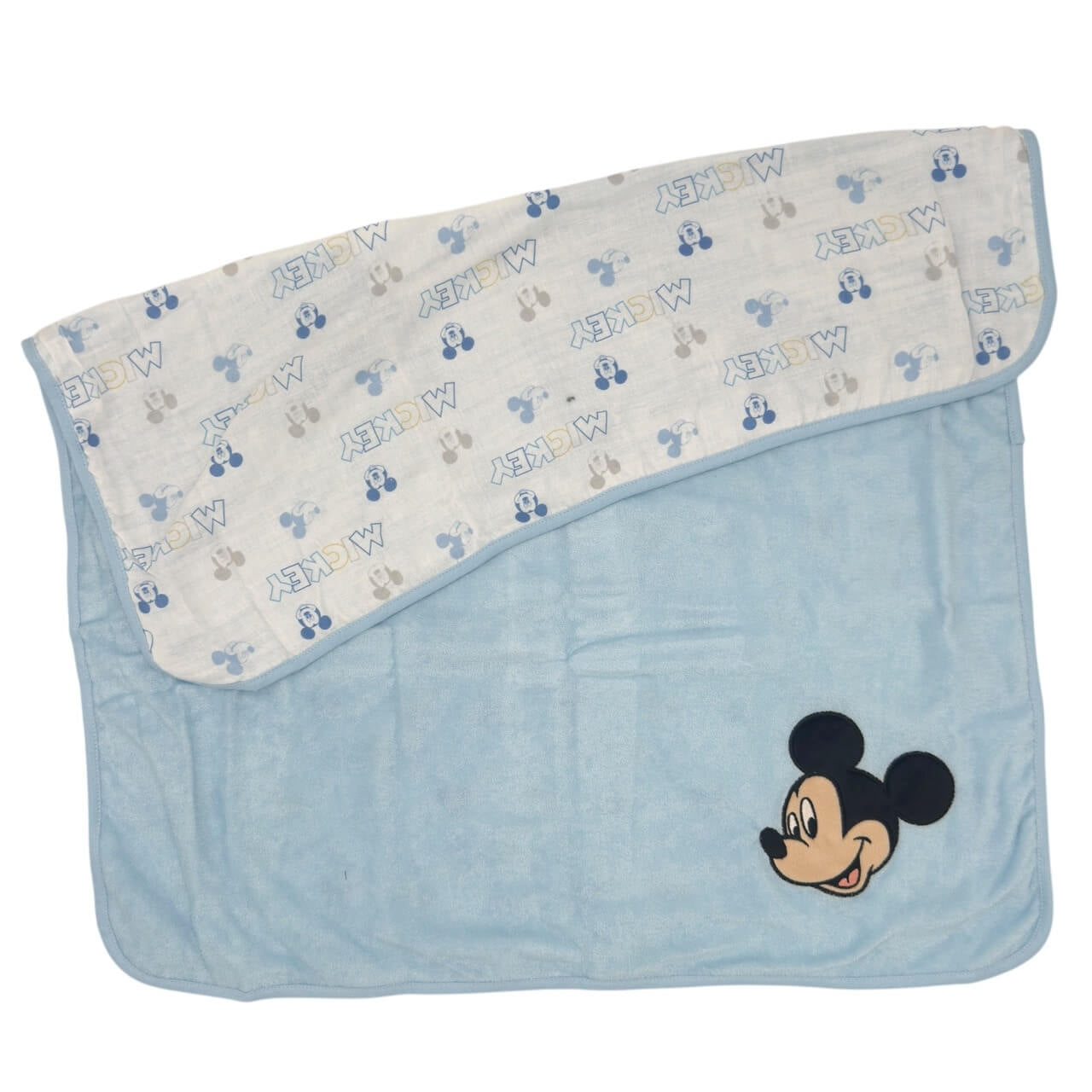 Couverture bébé Disney avec broderie Mickey Mouse