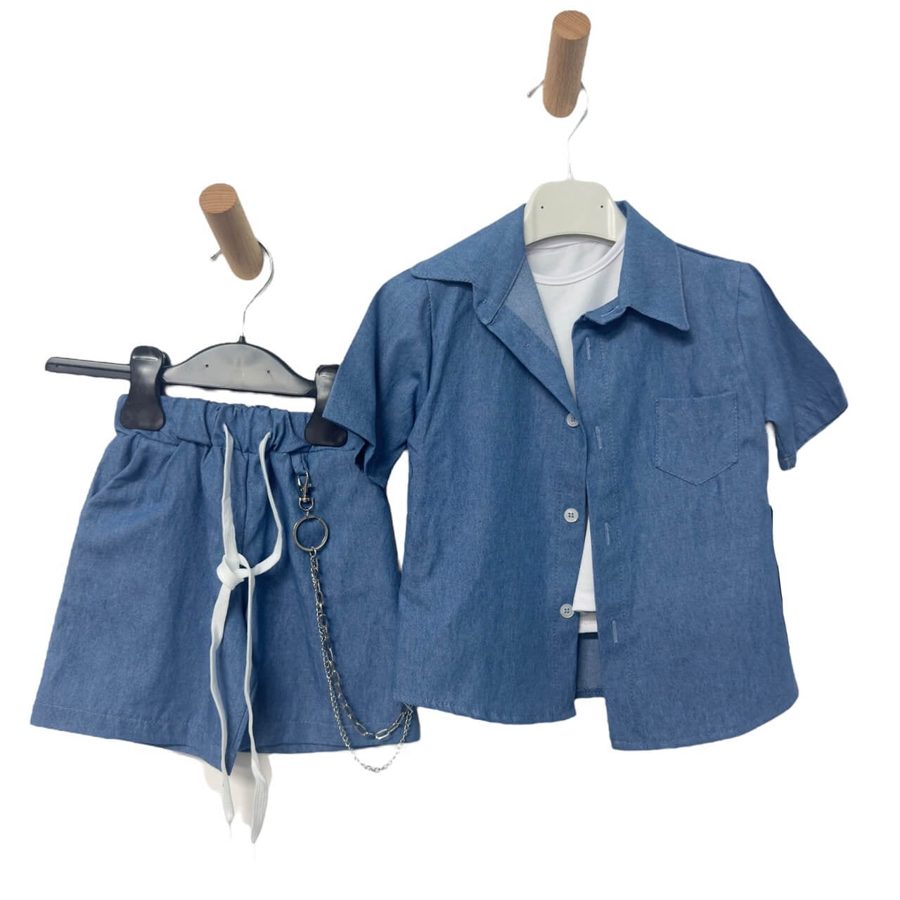 Completo in Jeans neonato