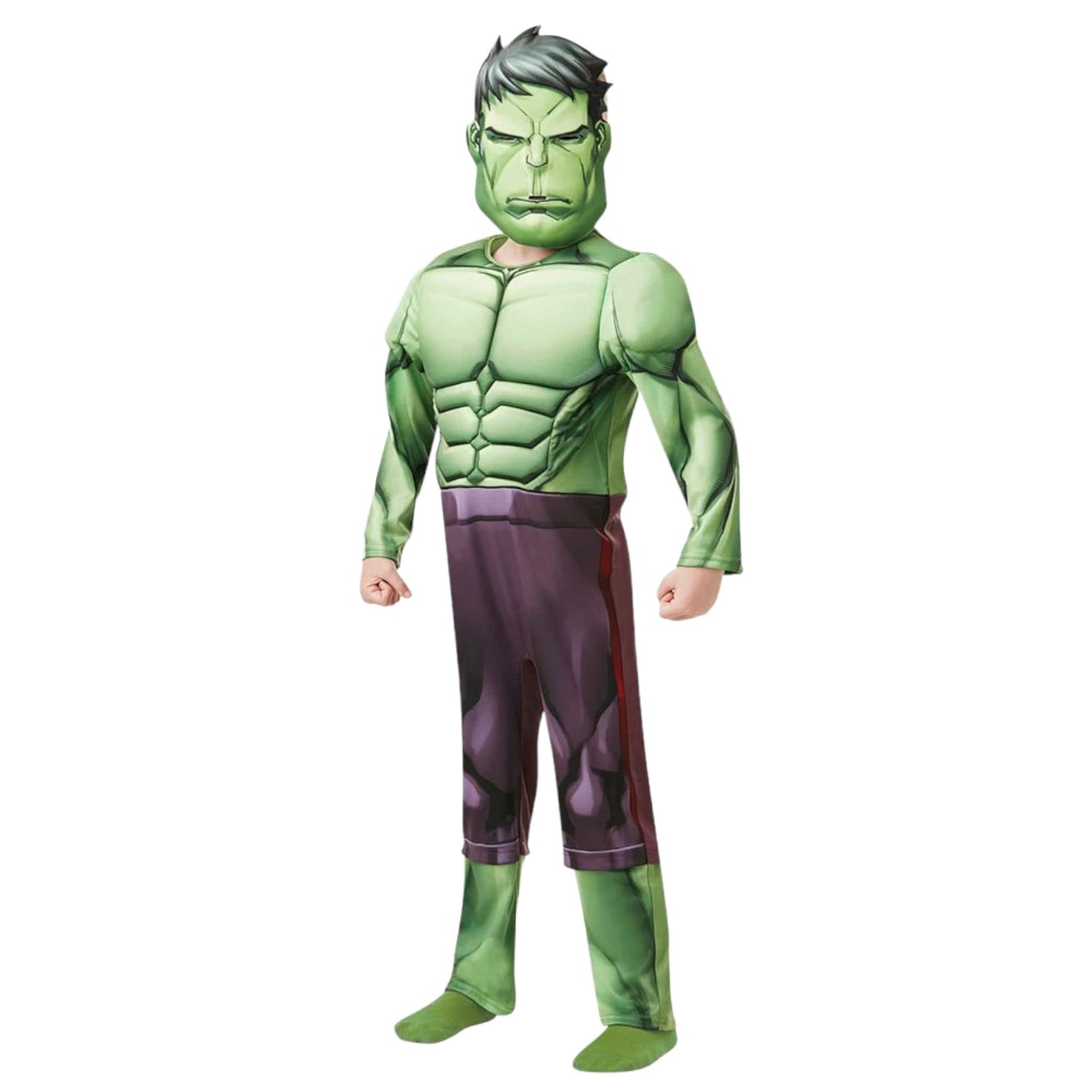 Déguisement Hulk avec des muscles