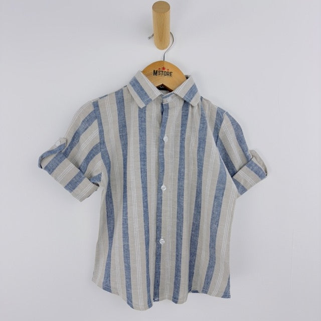 Camicia in Lino Pierre Cardin