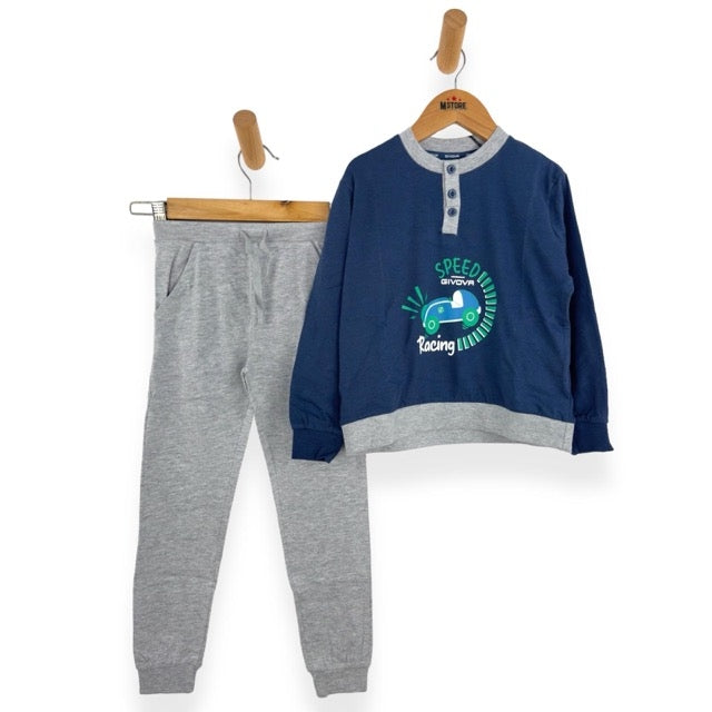 Pyjama bébé Givova en coton