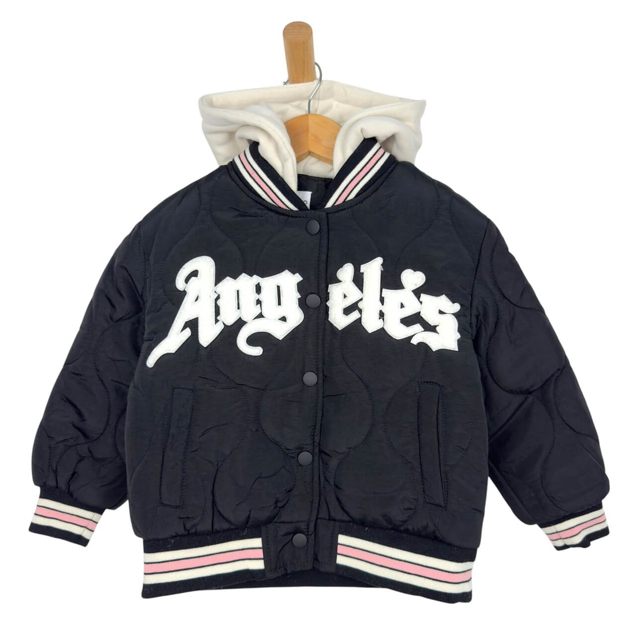 Veste matelassée Collage pour bébé fille
