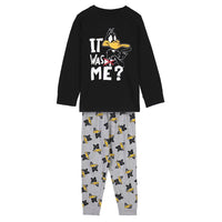 Pigiama Bambino a Manica Lunga - Daffy Duck (Looney Tunes)