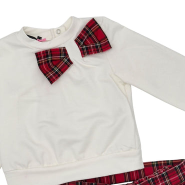 Tenue bébé fille chaude en coton