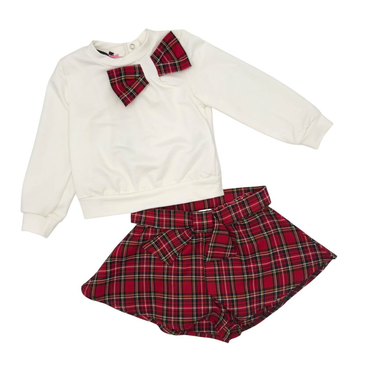 Tenue bébé fille chaude en coton