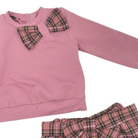 Tenue bébé fille chaude en coton
