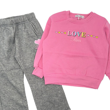 Survêtement sweat-shirt fille