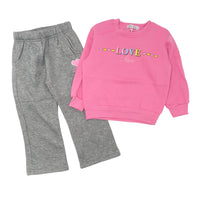 Survêtement sweat-shirt fille