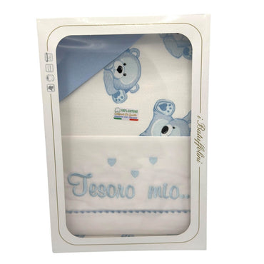 Draps complets + couverture en coton pour poussette