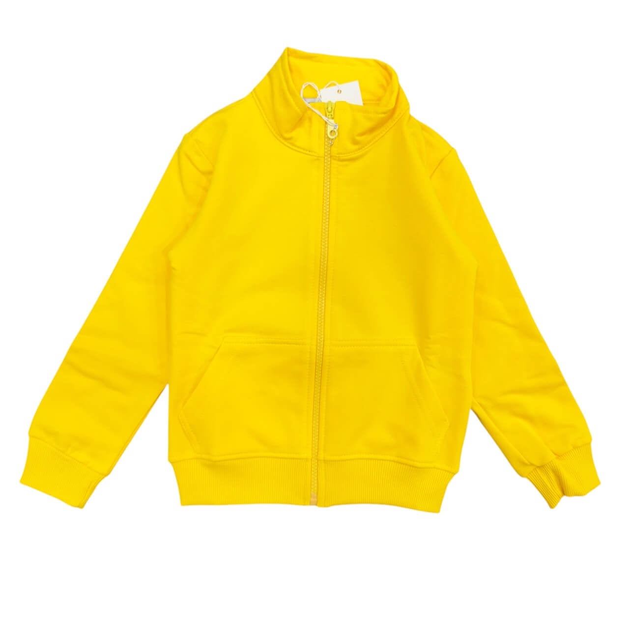 Gelbes Baumwoll-Sweatshirt
