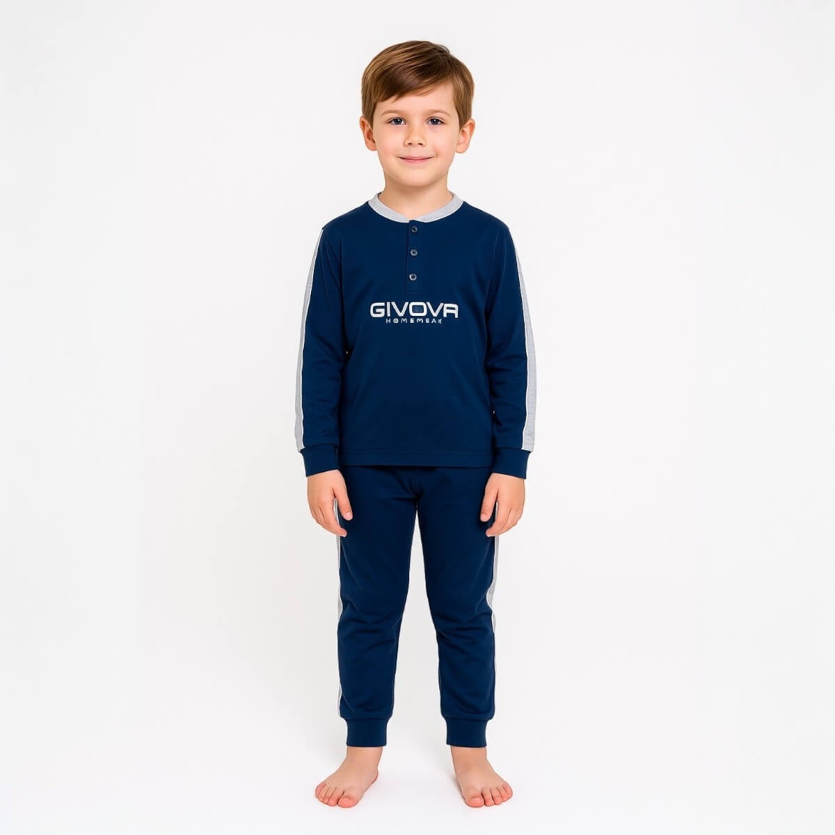 Pyjama bébé Givova en coton
