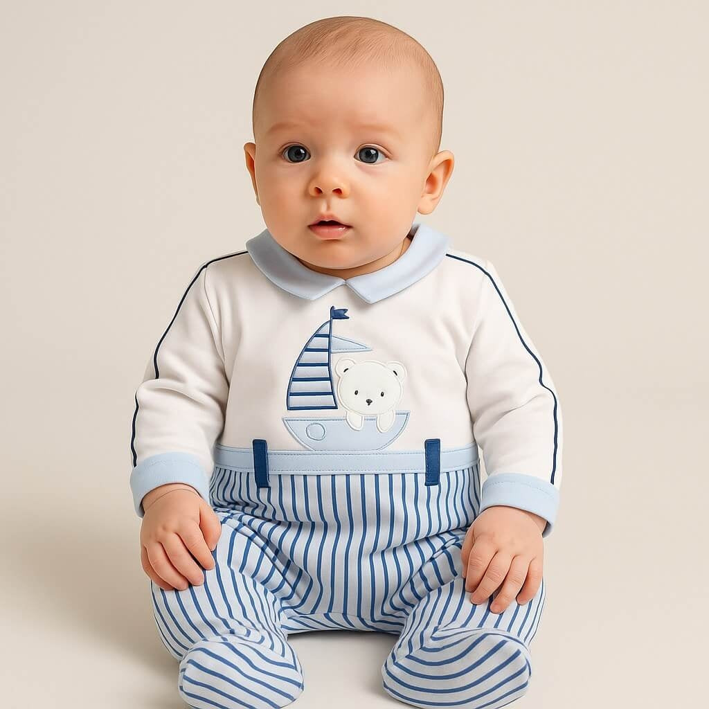 Bidibimbo-Strampler aus 100 % Baumwolle