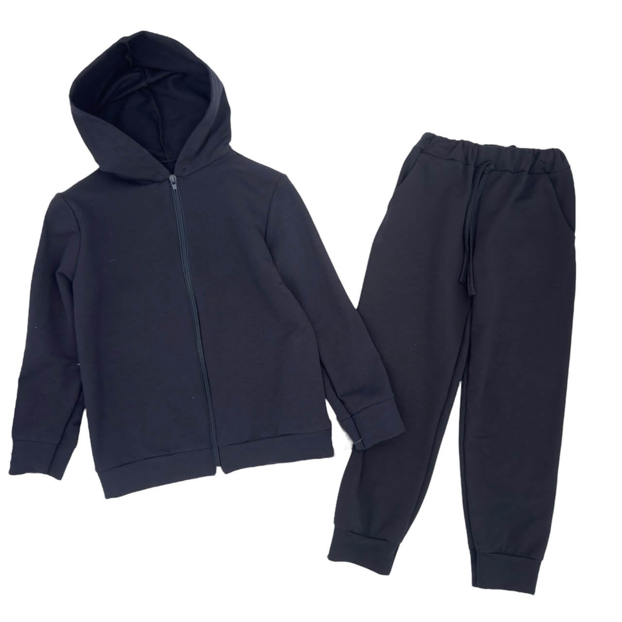 Blauer Schul-Trainingsanzug aus Baumwolle