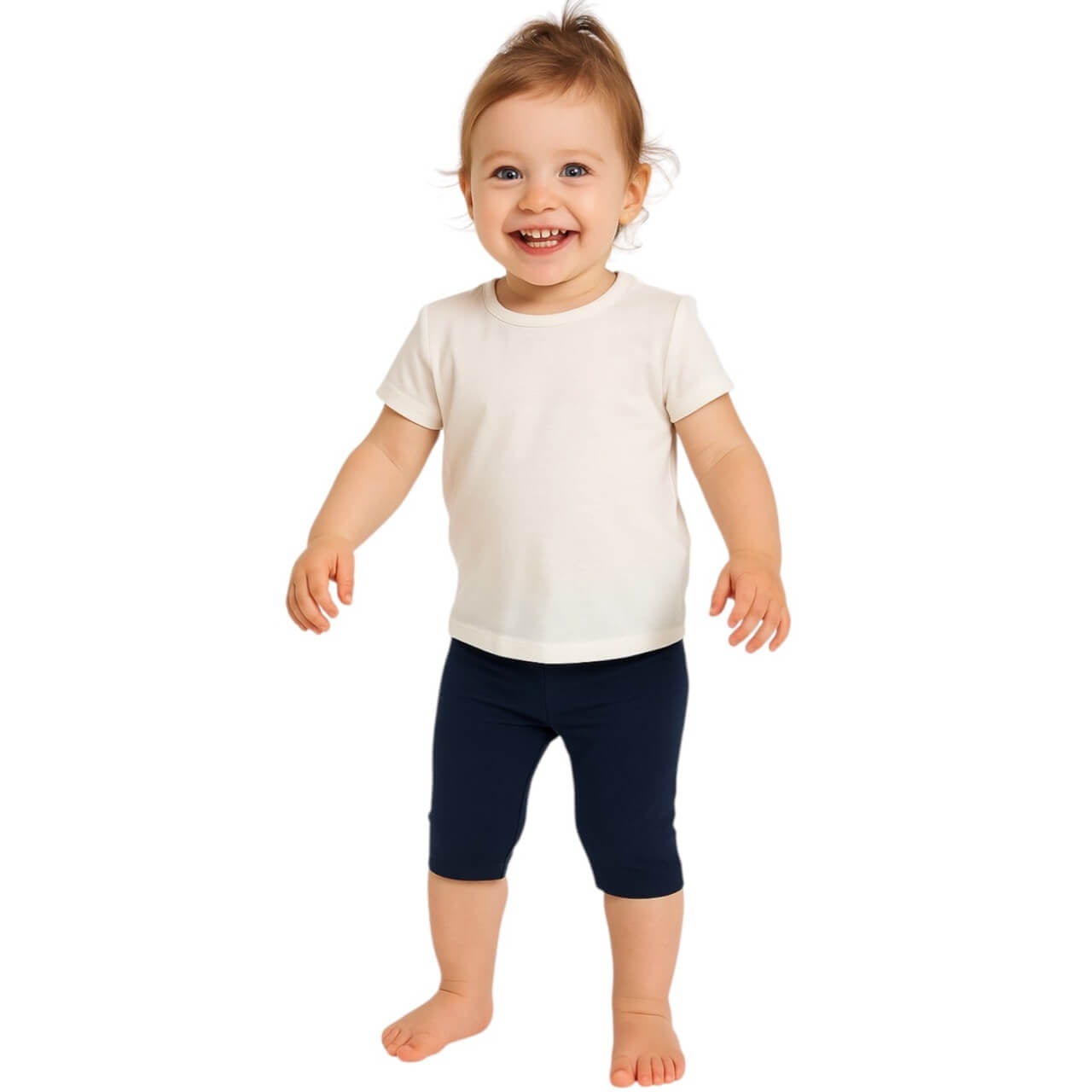 Leggins Bimba corto in Cotone