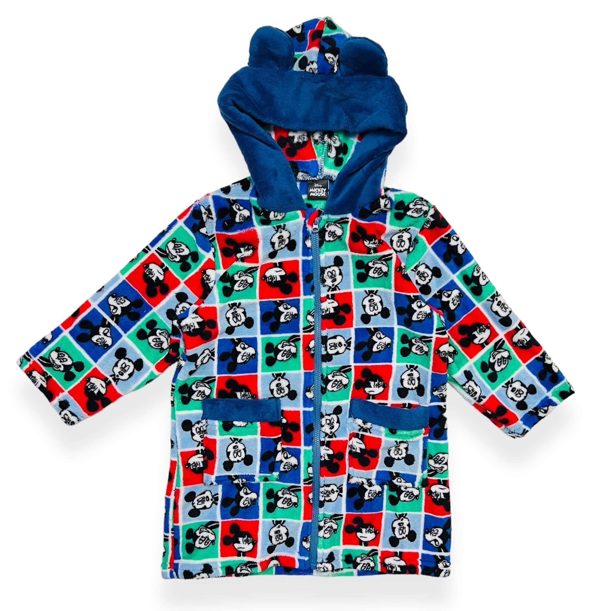 Robe de chambre en chenille Mickey Mouse